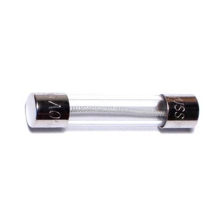 Midwest Fastener Glass Fuse, MDL Series, Time-Delay, 1.5A, 250V AC, 5 PK 67266